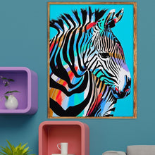 Charger l'image dans la galerie, Mosaïque - diamant rond complet - 40x30cm