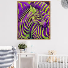 Charger l'image dans la galerie, Mosaïque - diamant rond complet - 40x30cm