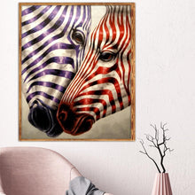 Charger l'image dans la galerie, Mosaïque - diamant rond complet - 40x30cm