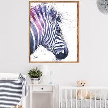 Charger l'image dans la galerie, Mosaïque - diamant rond complet - 40x30cm