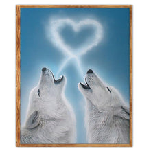 Charger l'image dans la galerie, Mosaïque - diamant rond complet - 40x30cm