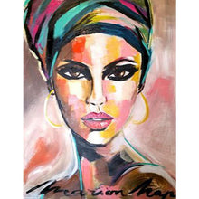 Charger l'image dans la galerie, Caractère - diamant rond complet - 40x30cm