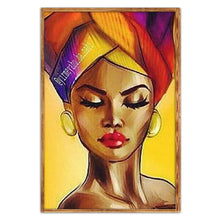 Charger l'image dans la galerie, Caractère - diamant rond complet - 40x30cm