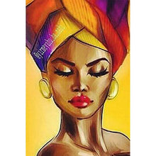 Charger l'image dans la galerie, Caractère - diamant rond complet - 40x30cm