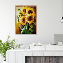 Charger l'image dans la galerie, Mosaïque - diamant rond complet - 40x30cm