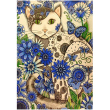 Charger l'image dans la galerie, Animal - diamant rond complet - 40x30cm