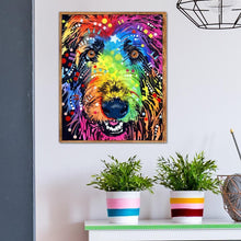 Charger l'image dans la galerie, Chien - diamant rond complet - 25x30cm