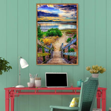 Charger l'image dans la galerie, Paysage - diamant rond complet - 40x30cm