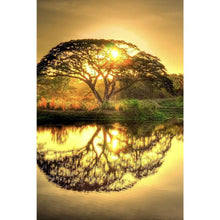 Charger l'image dans la galerie, Paysage - diamant rond complet - 40x30cm