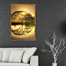 Charger l'image dans la galerie, Paysage - diamant rond complet - 40x30cm