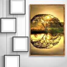 Charger l'image dans la galerie, Paysage - diamant rond complet - 40x30cm