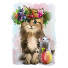 Charger l'image dans la galerie, Animaux - diamant rond complet - 40x30cm