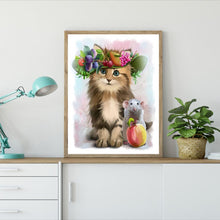 Charger l'image dans la galerie, Animaux - diamant rond complet - 40x30cm