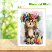 Charger l'image dans la galerie, Animaux - diamant rond complet - 40x30cm