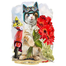 Charger l'image dans la galerie, Animaux - diamant rond complet - 40x30cm