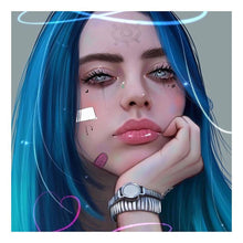 Charger l'image dans la galerie, Fille - diamant rond complet - 30x30cm