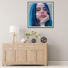 Charger l'image dans la galerie, Fille - diamant rond complet - 30x30cm