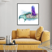 Charger l'image dans la galerie, Fille - diamant rond complet - 30x30cm