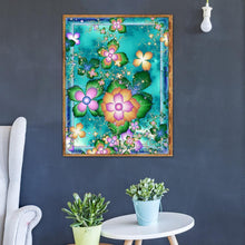 Charger l'image dans la galerie, Résumé - diamant rond complet - 40x30cm