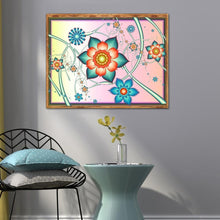 Charger l'image dans la galerie, Résumé - diamant rond complet - 40x30cm