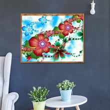 Charger l'image dans la galerie, Résumé - diamant rond complet - 40x30cm