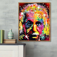 Charger l'image dans la galerie, Caractère - diamant rond complet - 25x30cm