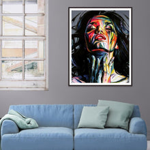 Charger l'image dans la galerie, Fille - diamant rond complet - 30x40cm