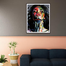 Charger l'image dans la galerie, Fille - diamant rond complet - 30x40cm