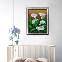 Charger l'image dans la galerie, Fleurs - diamant rond complet - 30x40cm