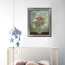 Charger l'image dans la galerie, Fleurs - diamant rond complet - 30x40cm