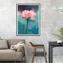 Charger l'image dans la galerie, Fleurs - diamant rond complet - 30x40cm