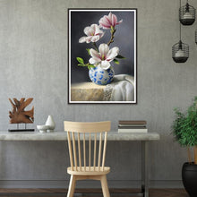 Charger l'image dans la galerie, Fleurs - diamant rond complet - 30x40cm