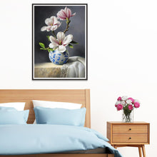 Charger l'image dans la galerie, Fleurs - diamant rond complet - 30x40cm