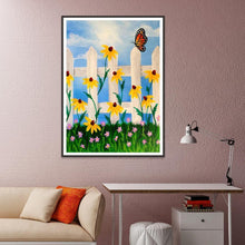 Charger l'image dans la galerie, Fleurs - diamant rond complet - 30x40cm