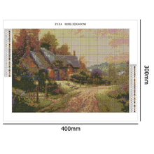 Charger l'image dans la galerie, Fleur - diamant rond complet - 40x30cm