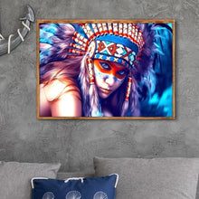 Charger l'image dans la galerie, Caractère - diamant rond complet - 40x30cm