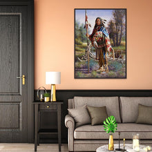 Charger l'image dans la galerie, Indien - diamant rond complet - 30x40cm