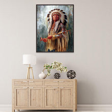 Charger l'image dans la galerie, Indien - diamant rond complet - 30x40cm