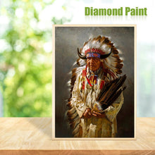 Charger l'image dans la galerie, Indien - diamant rond complet - 30x40cm