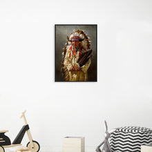 Charger l'image dans la galerie, Indien - diamant rond complet - 30x40cm