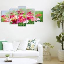 Charger l'image dans la galerie, Fleur 5pcs - diamant rond complet - 95x45cm