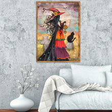 Charger l'image dans la galerie, Caractère - diamant rond complet - 40x30cm