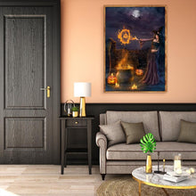 Charger l'image dans la galerie, Caractère - diamant rond complet - 40x30cm