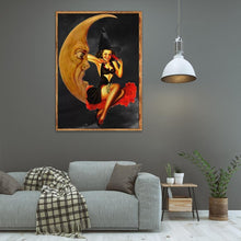 Charger l'image dans la galerie, Caractère - diamant rond complet - 40x30cm