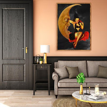 Charger l'image dans la galerie, Caractère - diamant rond complet - 40x30cm