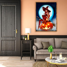 Charger l'image dans la galerie, Caractère - diamant rond complet - 40x30cm