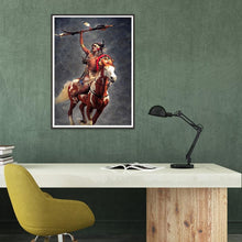 Charger l'image dans la galerie, Indien - diamant rond complet - 30x40cm