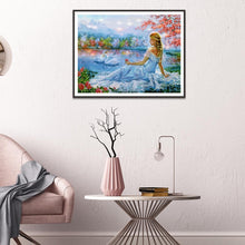 Charger l'image dans la galerie, Fille - diamant rond complet - 40x30cm