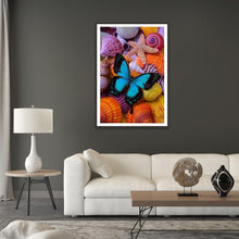 Charger l'image dans la galerie, Papillon - diamant rond complet - 30x40cm