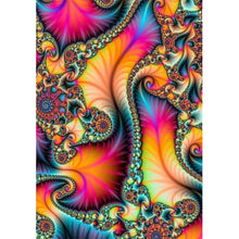 Charger l'image dans la galerie, Fleurs - diamant rond complet - 30x40cm